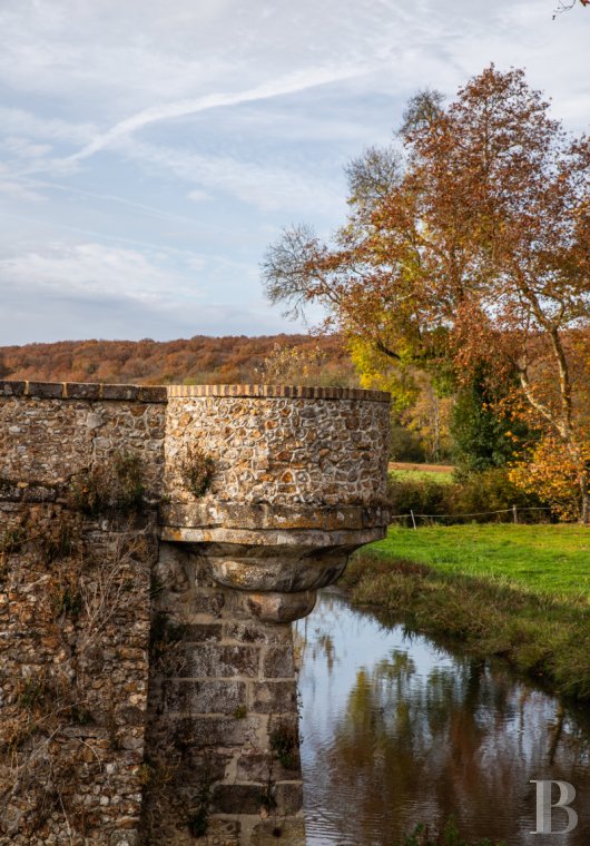 En Eure-et-Loire, à l’ouest de Chartres, un château du 17e dans un parc de 140 ha traversé par l’Eure - photo  n°3